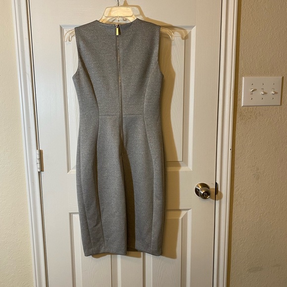 CALVIN KLEIN Gray Dress - Picture 4 of 5